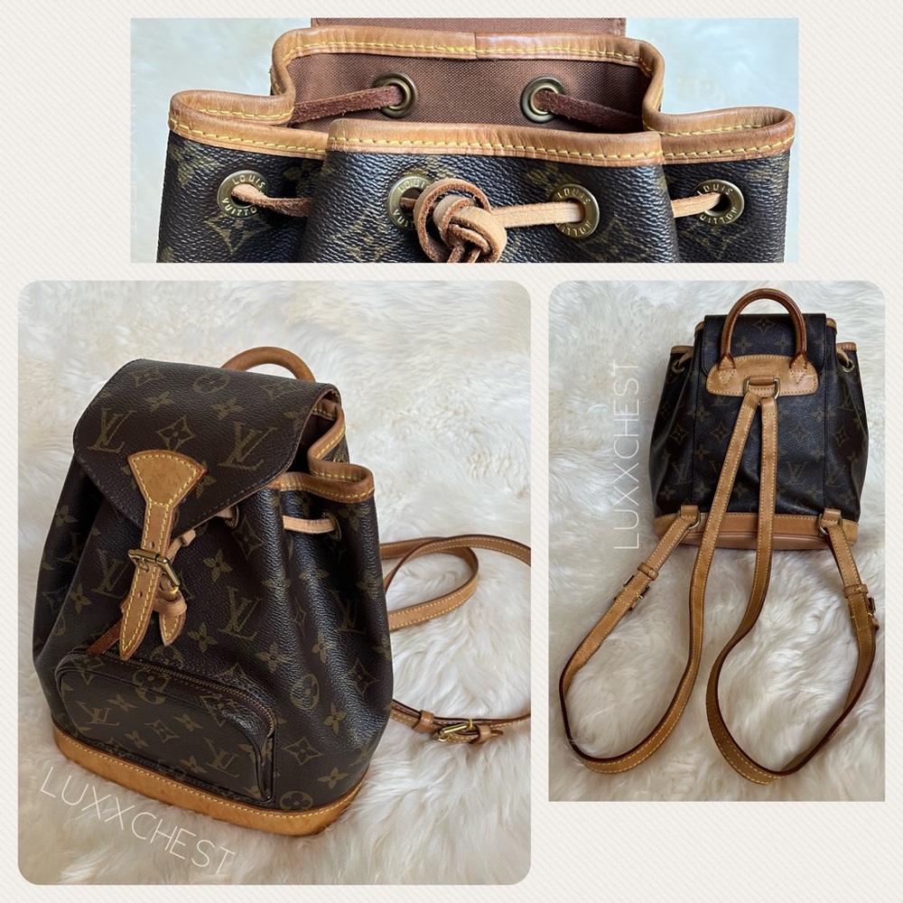✨Iconic ✨ Louis Vuitton Montsouris pm mini backpack